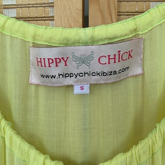 Hippy Chick made in Ibiza beautiful beachy boho  tunic dress, size S( oversized) - Picture 2 of 12